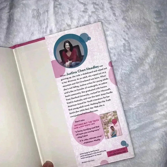 Girl Overboard Hardcover – January 1, 2008 by Justina Chen Headley (Author) - Picture 4 of 7